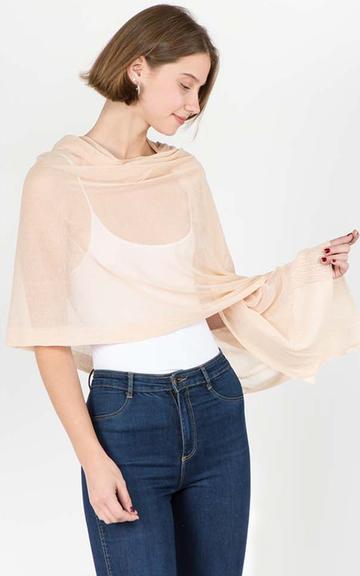 Shimmer Sheer Poncho